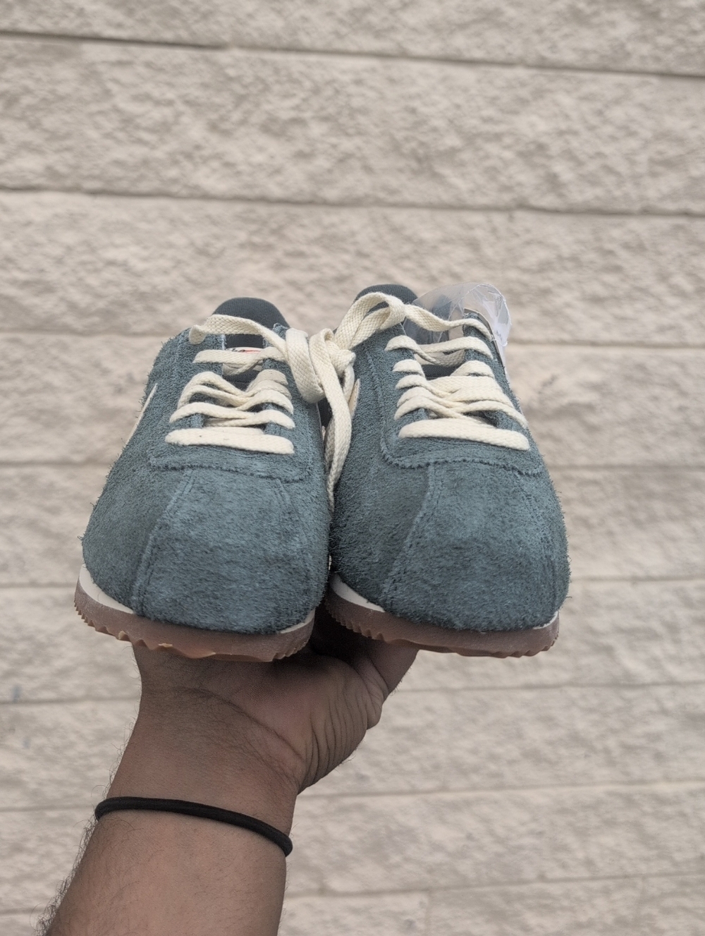 Women's Nike Cortez VNTG Vintage Suede Green/Muslim Size 6 NWOB - Picture 2 of 5